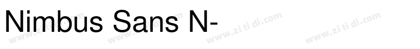 Nimbus Sans N字体转换 Nimbus Sans N字体转换
